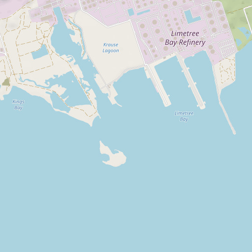 OpenStreetMap map of Cross Channel, VI