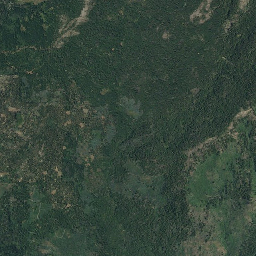 Aerial imagery of Brushy Creek, CA