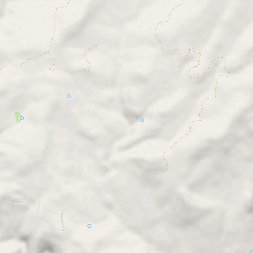 OpenStreetMap map of Brushy Creek, CA