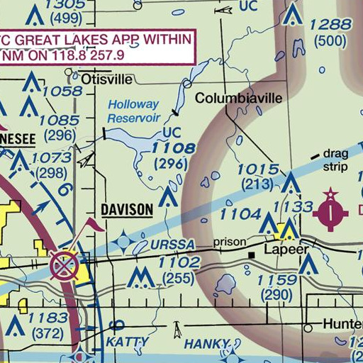 FAA VFR chart of Torzewski County Park, MI