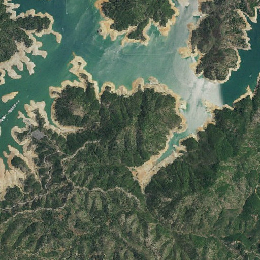 Aerial imagery of Buck Point, CA