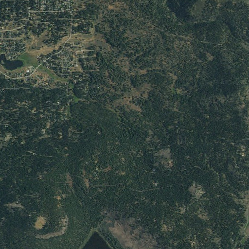 Aerial imagery of Buck Spring, CA
