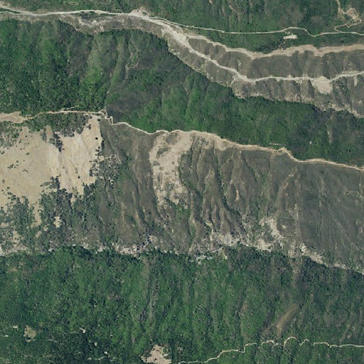 Aerial imagery of Buck Spring, CA