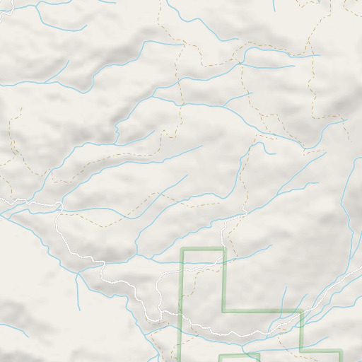 OpenStreetMap map of Cedar Flat, CA