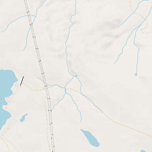 OpenStreetMap map of Ashurst Spring, AZ
