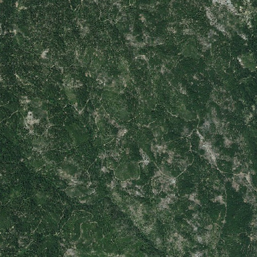 Aerial imagery of Cedar Spring, CA