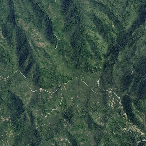 Aerial imagery of Cedar Spring, CA