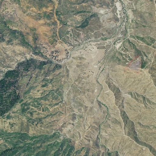 Aerial imagery of Champagne Spring, CA