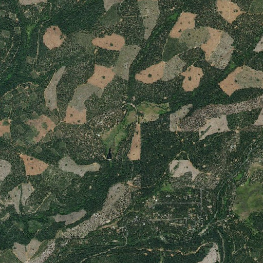 Aerial imagery of Chico Meadows, CA