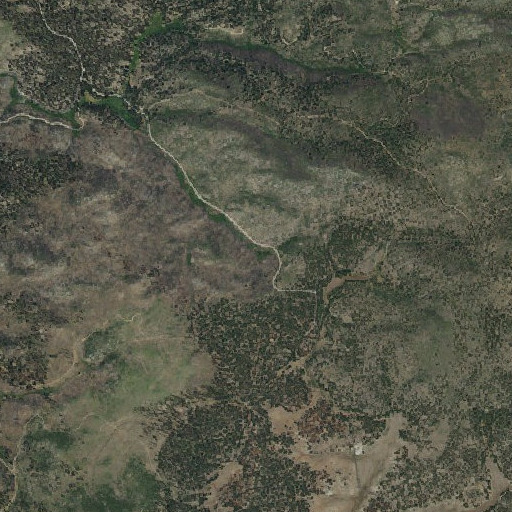 Aerial imagery of Chipmunk Spring, CA