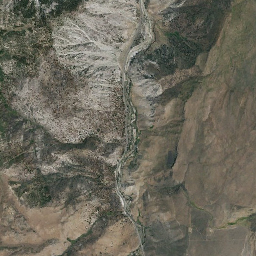 Aerial imagery of Chris Flat, CA