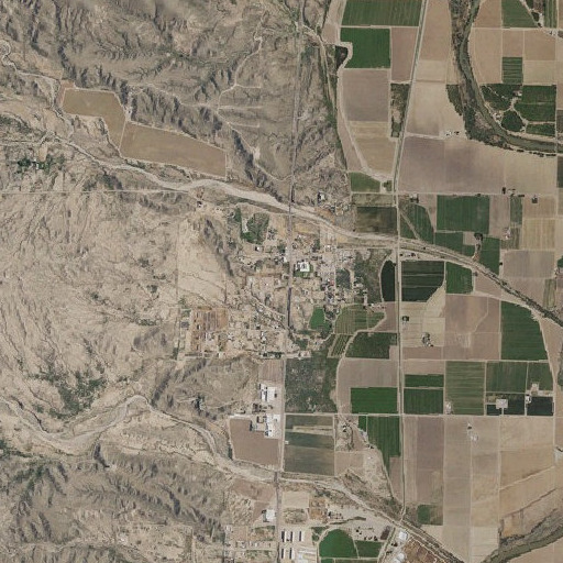 Aerial imagery of Arrey Census Designated Place, NM