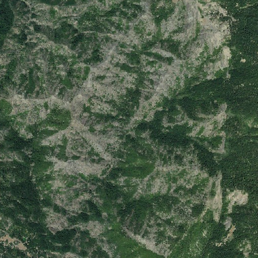 Aerial imagery of Clarks Basin, CA