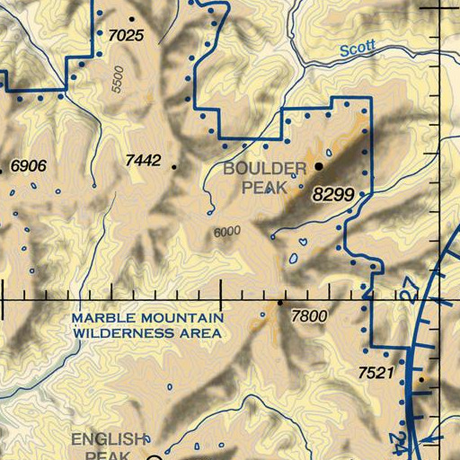 FAA VFR chart of Cold Spring, CA