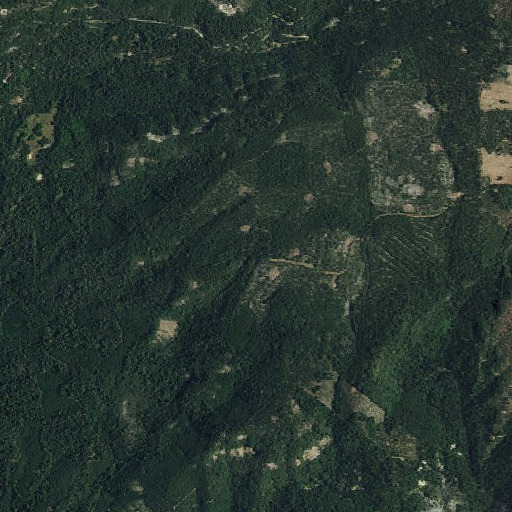 Aerial imagery of Coleman Spring, CA