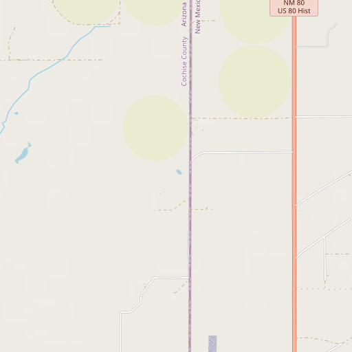 OpenStreetMap map of Cave Creek, AZ
