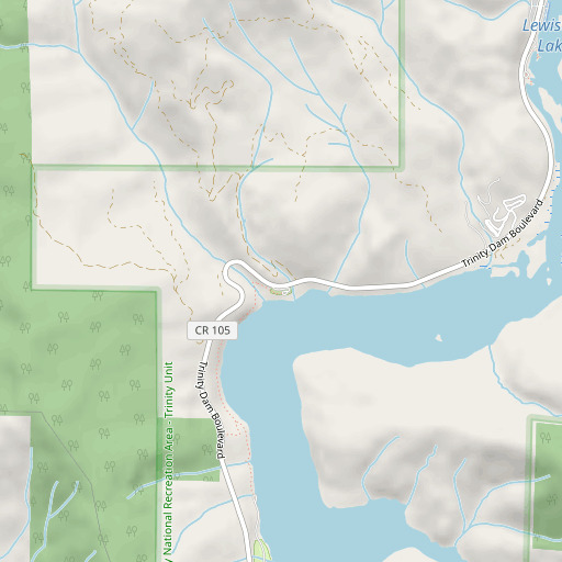 OpenStreetMap map of Cooper Gulch, CA