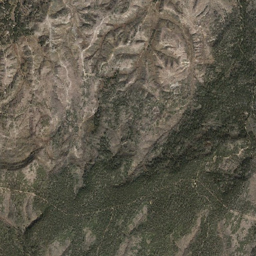Aerial imagery of Baca Lake, AZ