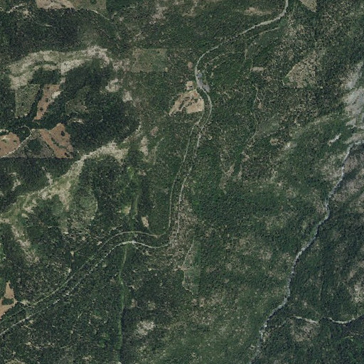 Aerial imagery of Cottage Spring, CA