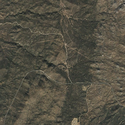 Aerial imagery of Backman Flat Spring, AZ