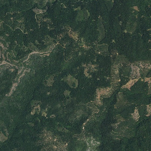 Aerial imagery of Creightons Meadow, CA