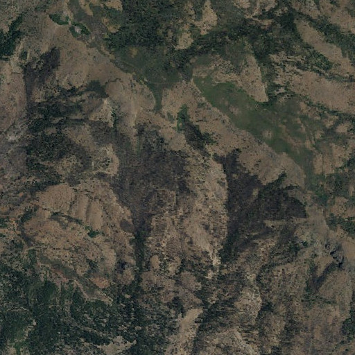 Aerial imagery of Dale Spring, CA