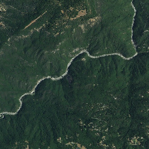 Aerial imagery of Devils Slide, CA