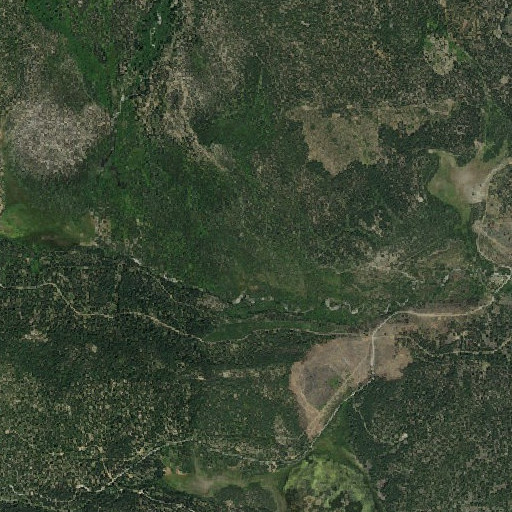 Aerial imagery of Feather River Meadows, CA