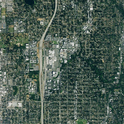 Aerial imagery of Northgate Community Center, WA