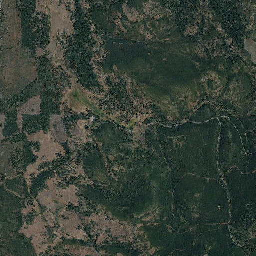 Aerial imagery of Happy Camp Spring, CA