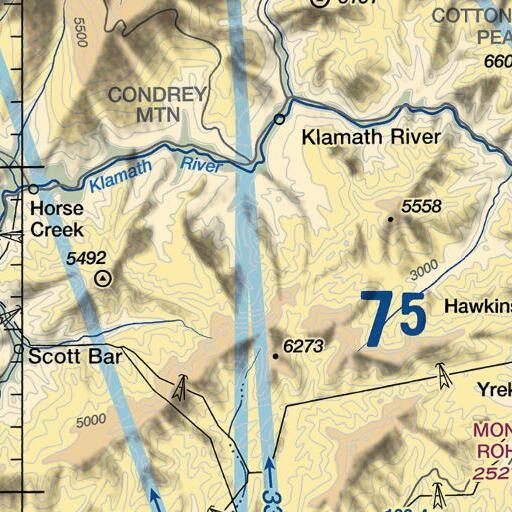 FAA VFR chart of Haystack Butte, CA
