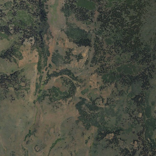 Aerial imagery of Jenkins Spring, CA