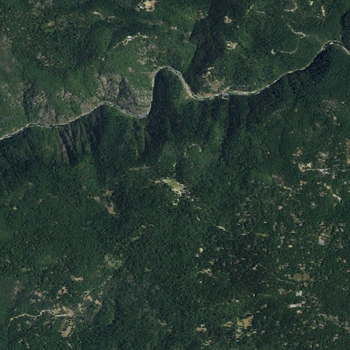 Aerial imagery of Kirkham Ranch, CA