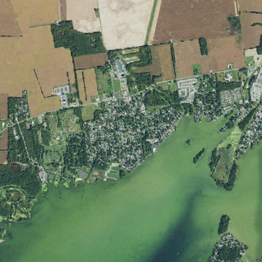 Aerial imagery of Chippewa Park Census Designated Place, OH