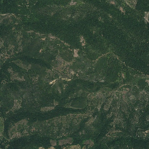 Aerial imagery of Marble Springs, CA