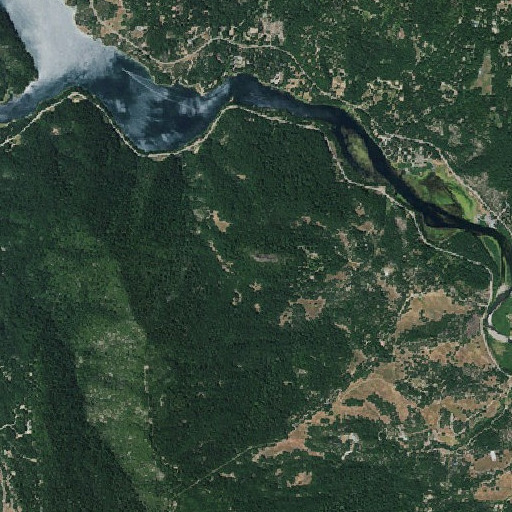 Aerial imagery of Marshall Rock, CA