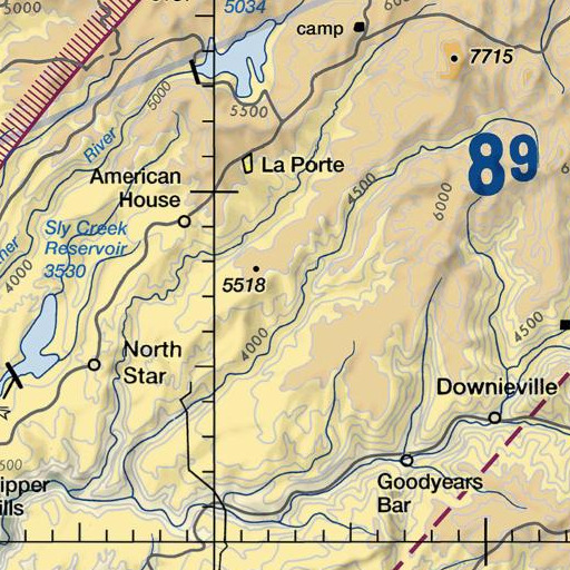FAA VFR chart of Marvin Ranch, CA