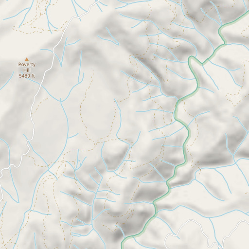 OpenStreetMap map of Marvin Ranch, CA