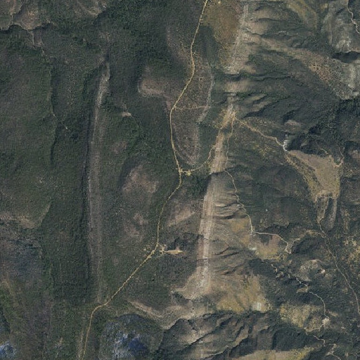 Aerial imagery of Board Tree Saddle, AZ