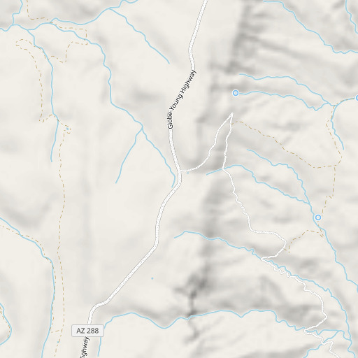 OpenStreetMap map of Board Tree Saddle, AZ