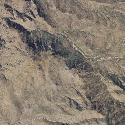 Aerial imagery of Boulder Pass, AZ