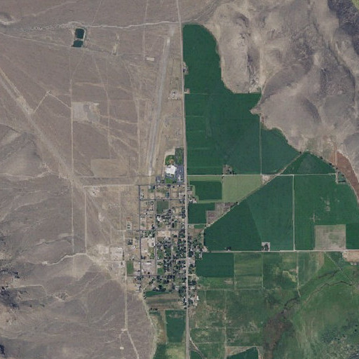 Aerial imagery of Piute County Ambulance, UT