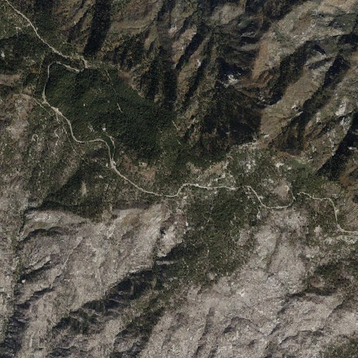 Aerial imagery of Boy Scout Spring, AZ