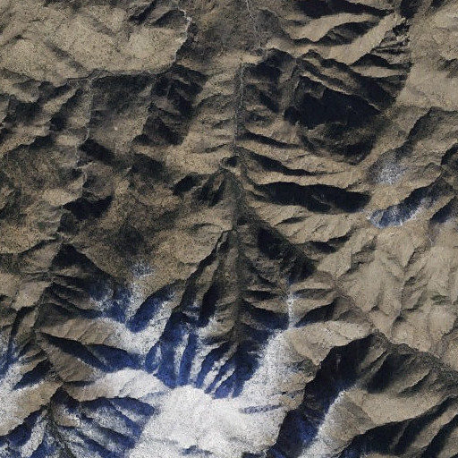 Aerial imagery of Cement Spring, AZ