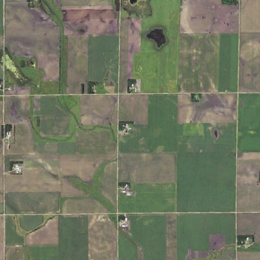 Aerial imagery of Crickside Farm, MN