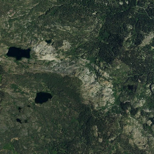 Aerial imagery of Spring Valley Mountain, CA