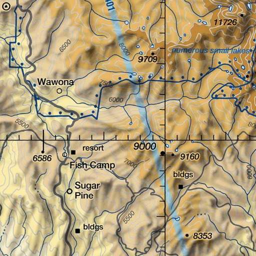 FAA VFR chart of Star Mine, CA