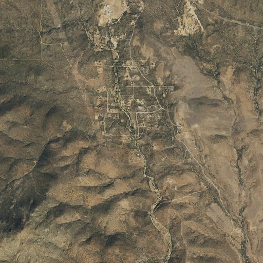 Aerial imagery of Bruce Spring, AZ