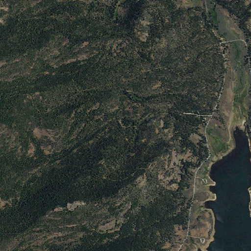 Aerial imagery of Trosi Spring, CA