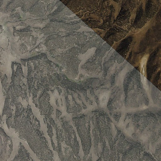 Aerial imagery of Upper Pizona Spring, CA